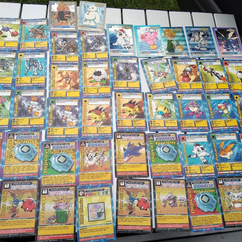 Digimon trading cards